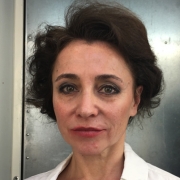 Schauspielerin Kathrin Beck als Madame Borek in Liebermann